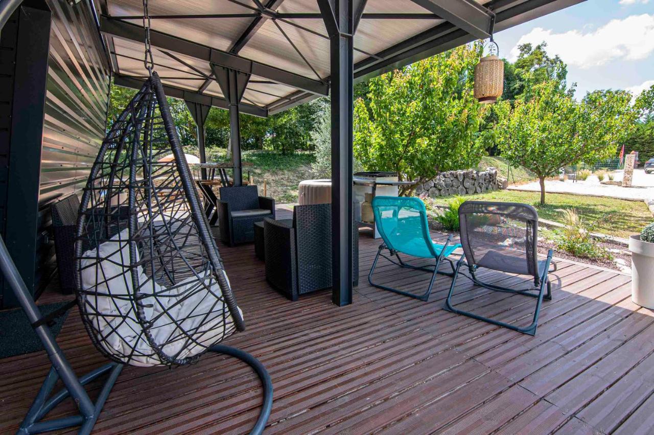 Villa Independante Gite Mas Fond Des Pres Saint-Privat-des-Vieux Exteriör bild